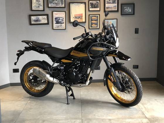 ROYAL ENFIELD HIMALAYAN 450 SLATE POPPY BLUE ROYAL ENFIELD HIMALAYAN 450 SLATE POPPY BLUE